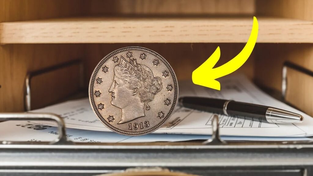 Coin Found Inside Filing Cabinet