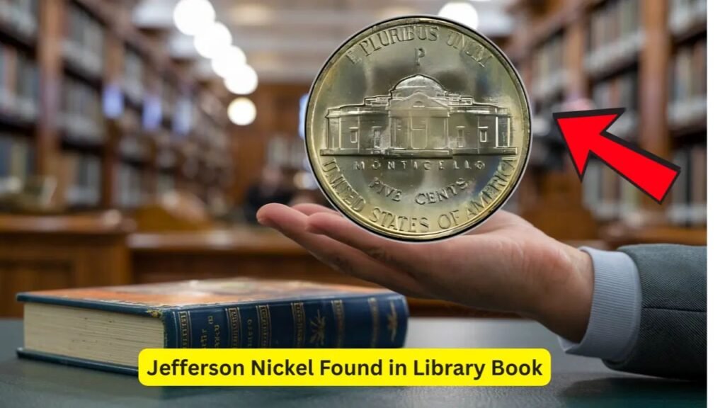 Jefferson Nickel Found in Library Book
