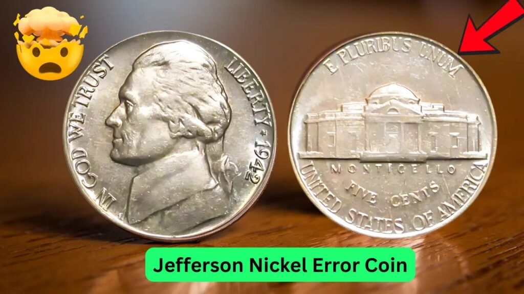 Jefferson Nickel Error Coin